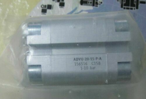 ONE New FESTO ADVU-20-15-P-A 156516 Pneumatikzylinder - Bild 1 von 1