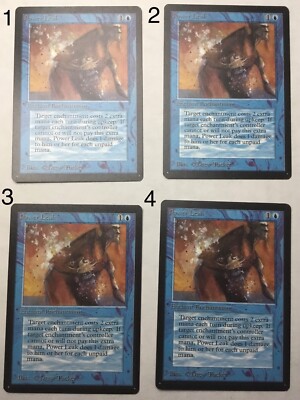 !MTG - 1993 - LEB Beta - POWER LEAK - LP+ Lightly Played or Better (pick 1)