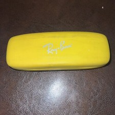 RAY-BAN SUNGLASSES EYEGLASSES HARD CASE ONLY Yellow Junior/Child