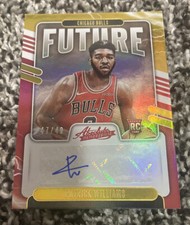 2020-21 PANINI ABSOLUTE FUTURE ROOKIE RC AUTO BULLS AUTO PATRICK WILLIAMS #47/49