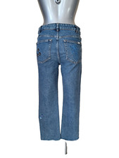 Jeans Maje Taille 38 Bleu - Occasion Très Bon État - Coupe Regular - Pour Femme