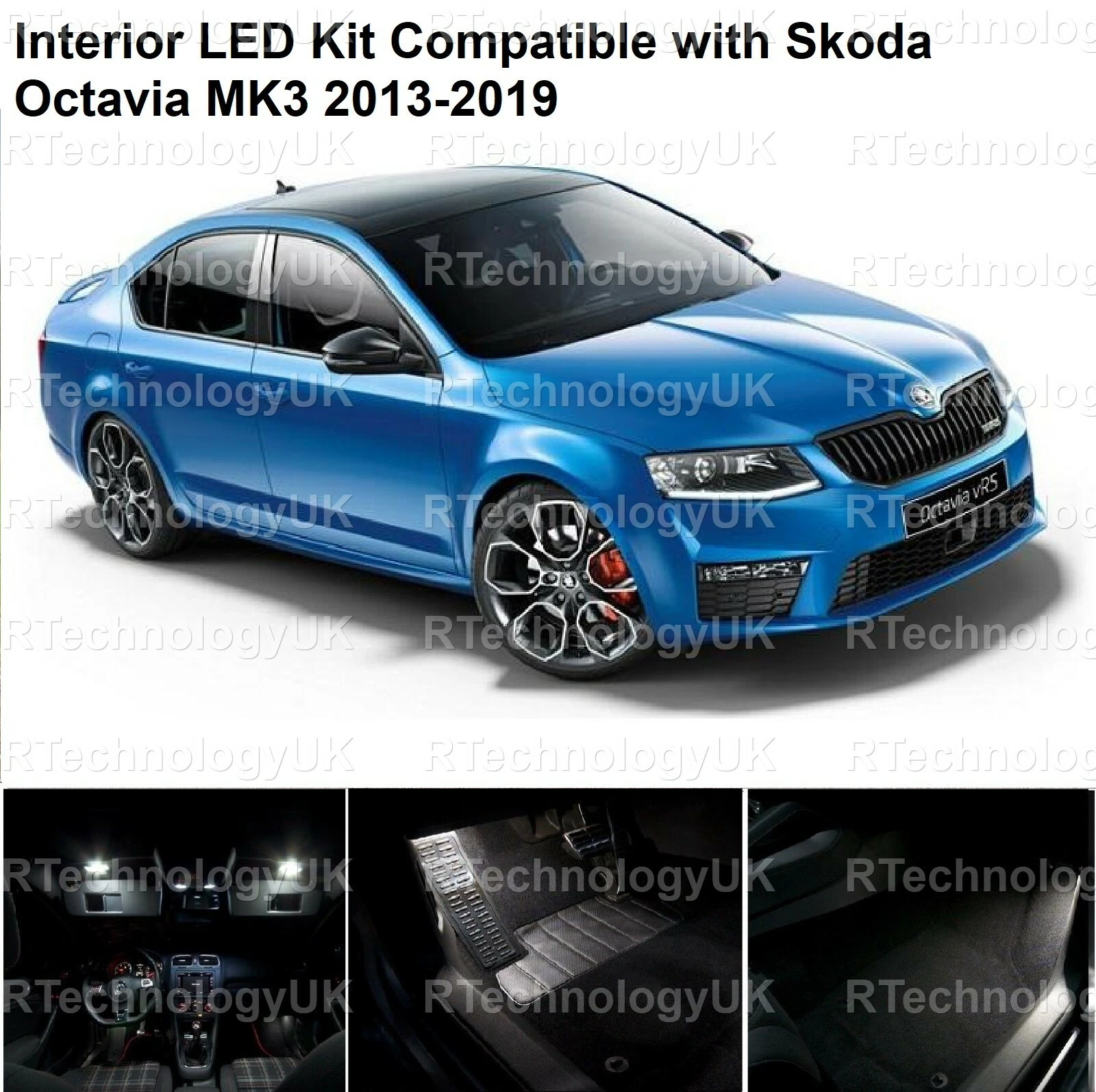 PREMIUM LED BULB INTERIOR LIGHT KIT SET LIGHTS COMPATIBLE WITH SKODA OCTAVIA MK3
Opens in a new wind