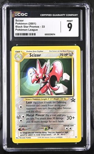 Scizor graded CGC 9 for sale on eBay