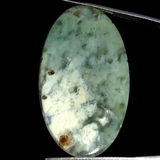 31.10Cts 100 Natural Aqua Chalcedony Oval Cabochon Gemstone 22X38X4MM