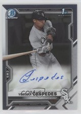 2021 Bowman Chrome Prospect Auto Yoelqui Cespedes #CPA-YC Auto xb2