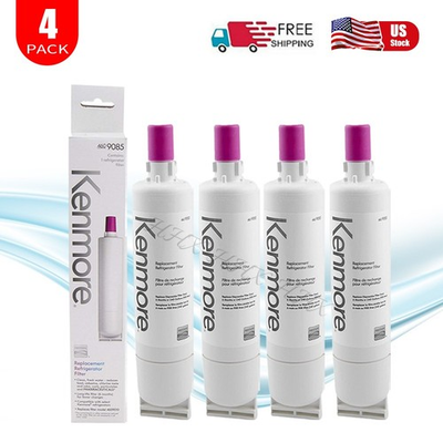 #ad Kenmore 469085 46 9085 Refrigerator Water Filter 9085 Sealed Brand New 4 Pack $38.99