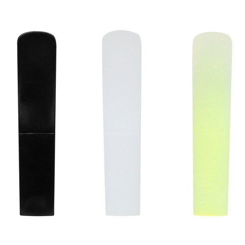 Lot De 3 Anches Saxophone Soprano Résine Synthétique Force 1.5 - Anches Durables Pour Débutants Et Pratique Longue Durée