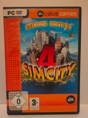 SimCity 4 Deluxe Edition ( PC DVD, 2003) DVD EA Games
