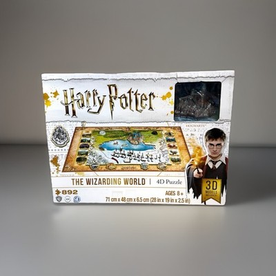 4D Harry Potter Hogwarts Hogsmeade 3D Puzzle 892 Pieces NEW Wizarding World