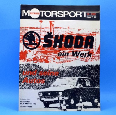 Illustrierter Motorsport IMS 12 1982 Skoda ULD 250 Wartburg Karl-Marx-Stadt C