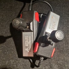 Vintage Atari 2600 Combined Joystick & Paddle - DB9 9 Pin Connector - UNGETESTET