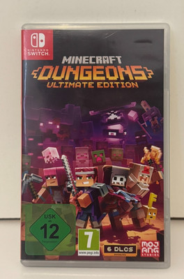 Nintendo Switch Minecraft Dungeons Ultimate Edition OVP