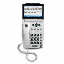 CapTel 840 Analog Captioned Phone No Internet Required 