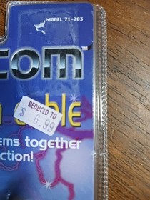 NEW SEALED Game.Com Tiger COMPETE.COM CABLE - RARE Link Head to Head CHECK PICS!