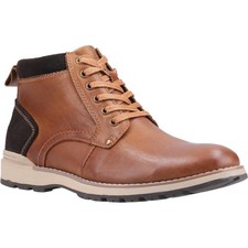 Image of Hush Puppies Mens Dean Leather Boots FS7647