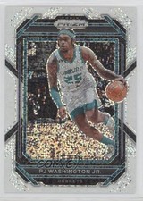 2022-23 Panini Prizm White Sparkle Prizm PJ Washington Jr #160 f3p
