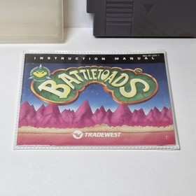 Battletoads (Nintendo Entertainment System, 1991) con manuale Battletoads NES