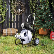 DrainMaster Max 100ft Heavy-Duty Sewer Snake Drain Cleaner