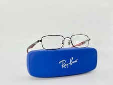 New Authentic Ray-Ban Youth Eyeglasses RB 1035 4008 Gray  Red 47-15-125