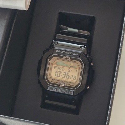 Casio G-SHOCK G-LIDE GLX-5600-1JF Tide Graph Moon Data Black Digital JDM NEW