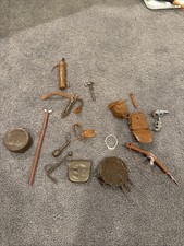 Vintage MARX Johnny West Action Figure"Chief Cherokee" Indian Accessories Lot