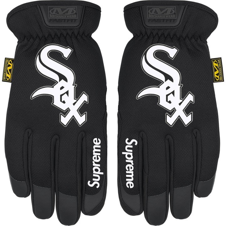 Supreme Mechanix MLB FastFit Teams Gloves Black | eBay