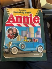 1982 Vintage Crayola Coloring Book - Annie
