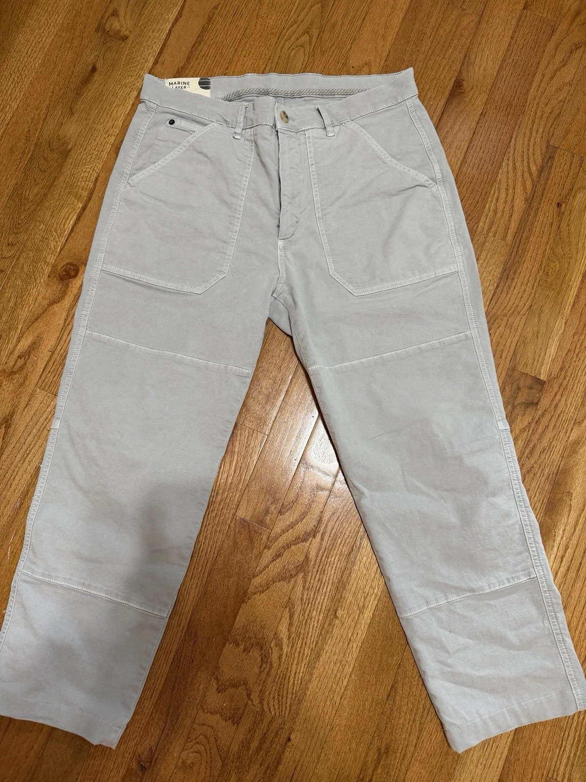 Marine Layer Breyer Relaxed Utility Pants Mens 34x26