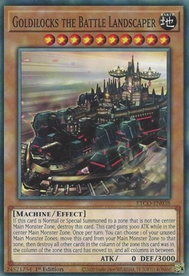Goldilocks the Battle Landscaper - ETCO-EN038 - Common - 1st Edition - Damaged -