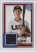 2023 Panini USA Baseball Stars & Stripes Material 43/250 Grady Emerson r9d