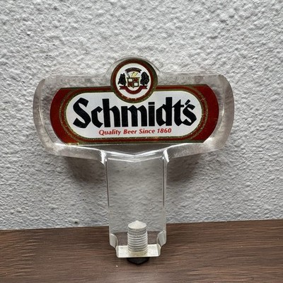VTG 1960s70s Schmidt's Beer Tap Handle Pull Knob Schmidts Schmidt 6''