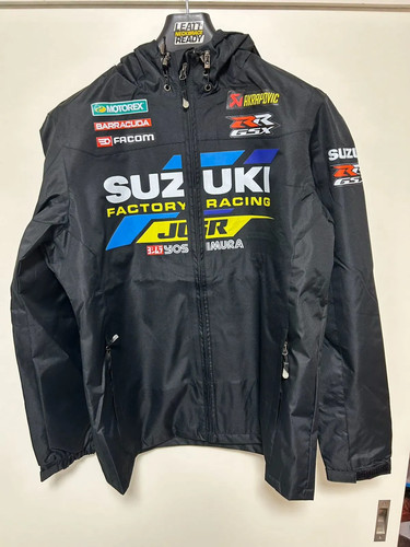 MotoGP Racing Team Suzuki Racing JGR Motorcycle Jacket Size L ship From JAPAN◎