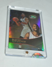 ETOPPS 2002-03 BASKETBALL - ALONZO MOURNING NEW JERSEY NETS ENCASED CARD #14