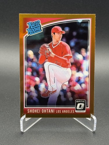 Shohei Ohtani [Bronze] #176 2018 Panini Donruss Optic card