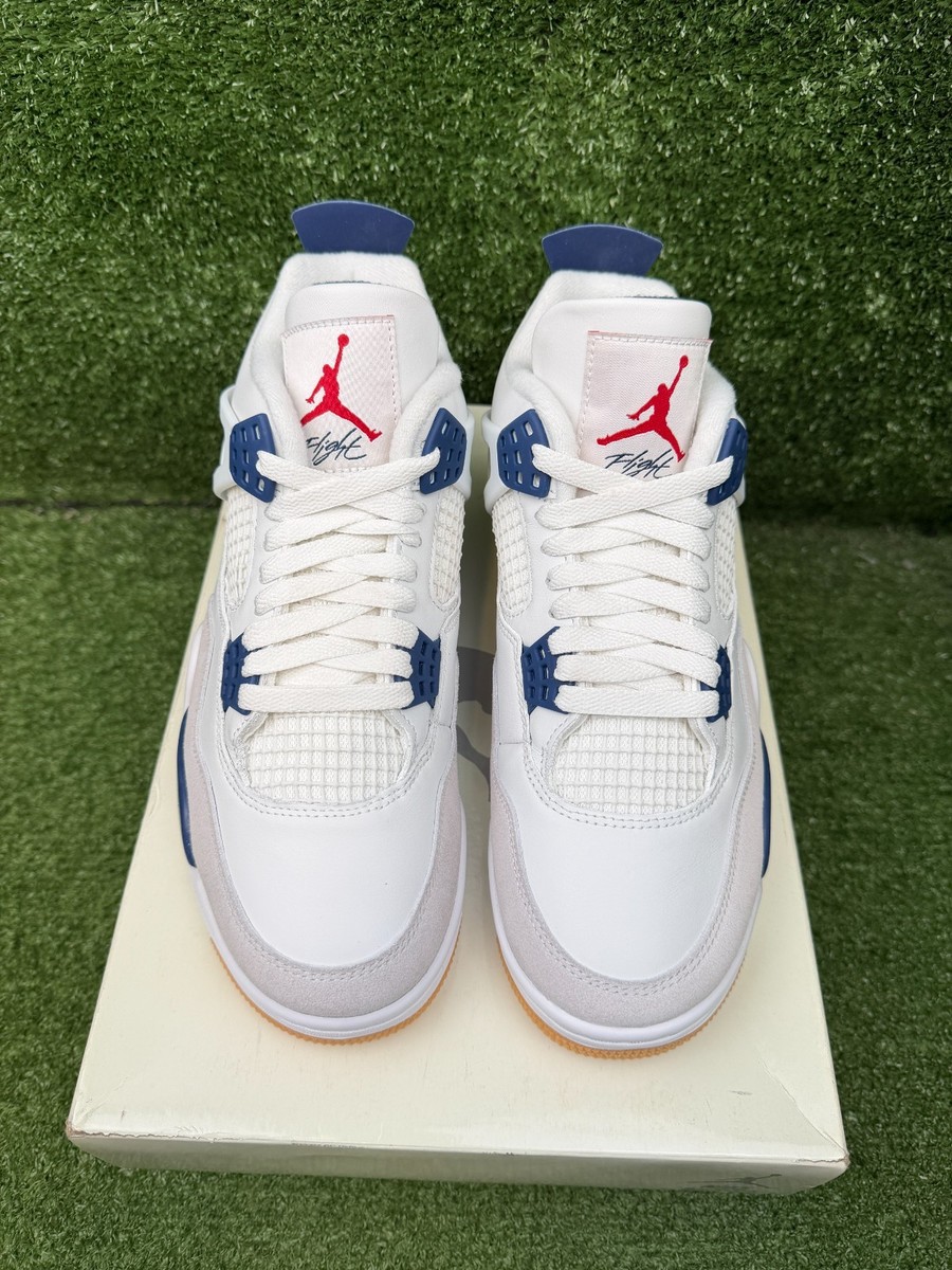 Size 8 - Nike SB x Air Jordan 4 Retro SP Navy | eBay