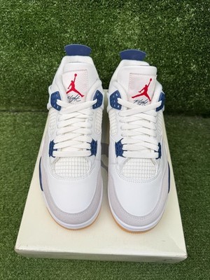 Size 8 - Nike SB x Air Jordan 4 Retro SP Navy | eBay