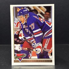 1993-94 Topps Premier Gold Hockey Alexei Kovalev #187 NEW YORK RANGERS