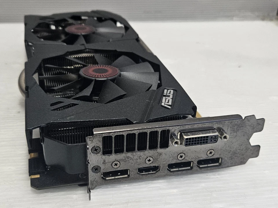 GeForce GTX 980, 4GB GDDR5, 256 BIT, PCI-E, DVI, HDMI, DP,  ASUS STRIX, WORKING - Image 2 of 4