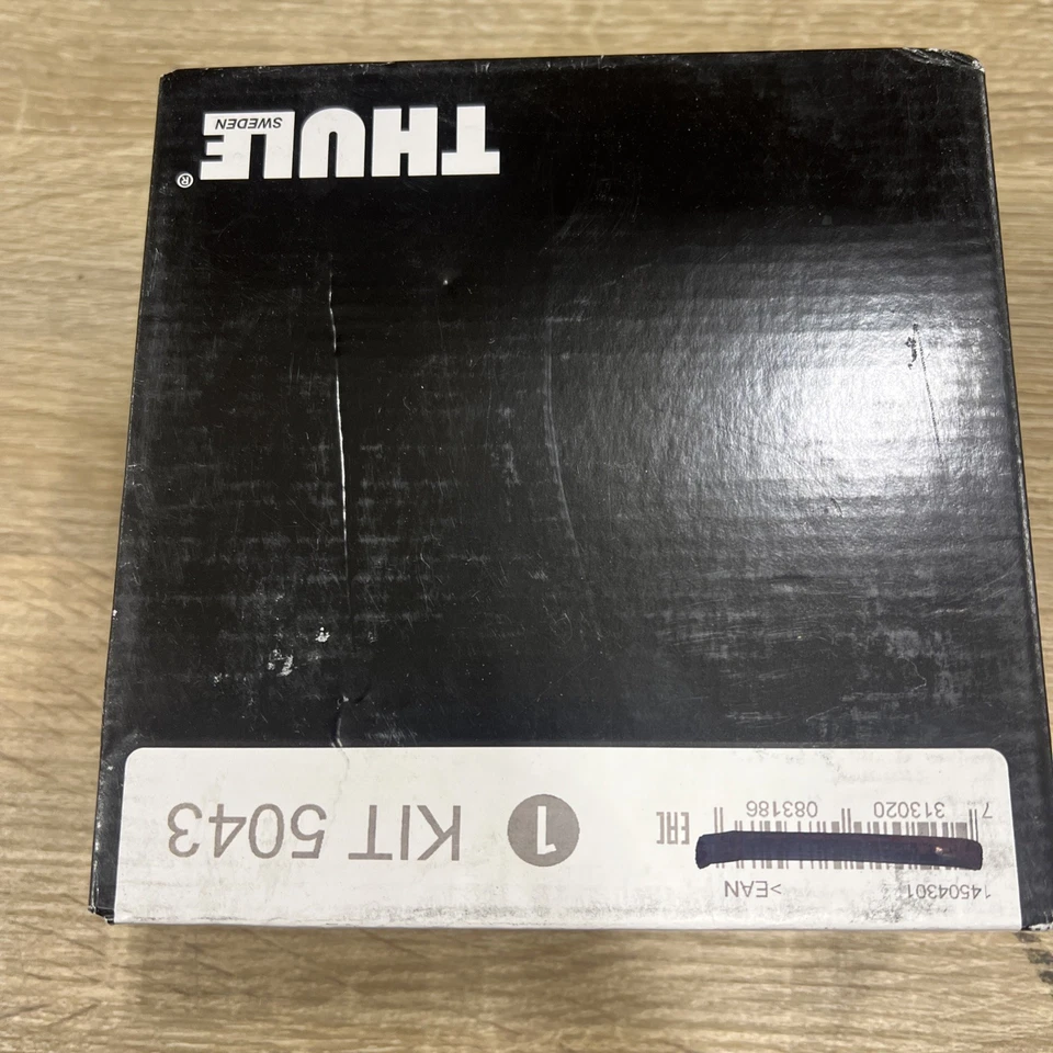 Sistema de rack de teto Thule 5043 compatível com preto pacote com 4 para 2017-2019 Honda Civic KIT179 - Imagem 4 de 4