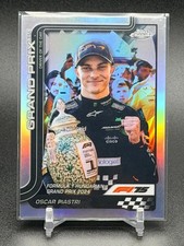 Oscar Piastri #134 SILVER Refractor F1 Topps Chrome 2025 Formula 1