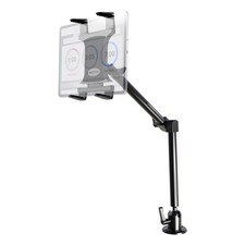 ARKON Mounts Heavy-Duty Drill-Base Tablet Mount with 22" Arm, Universal Tablet F