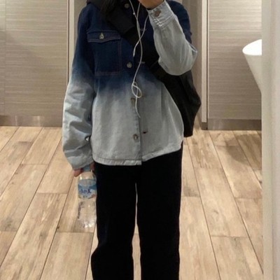 A.P.C. Gradient Denim Jacket Women's Jackets, Outerwear, Popular Brands, Popular