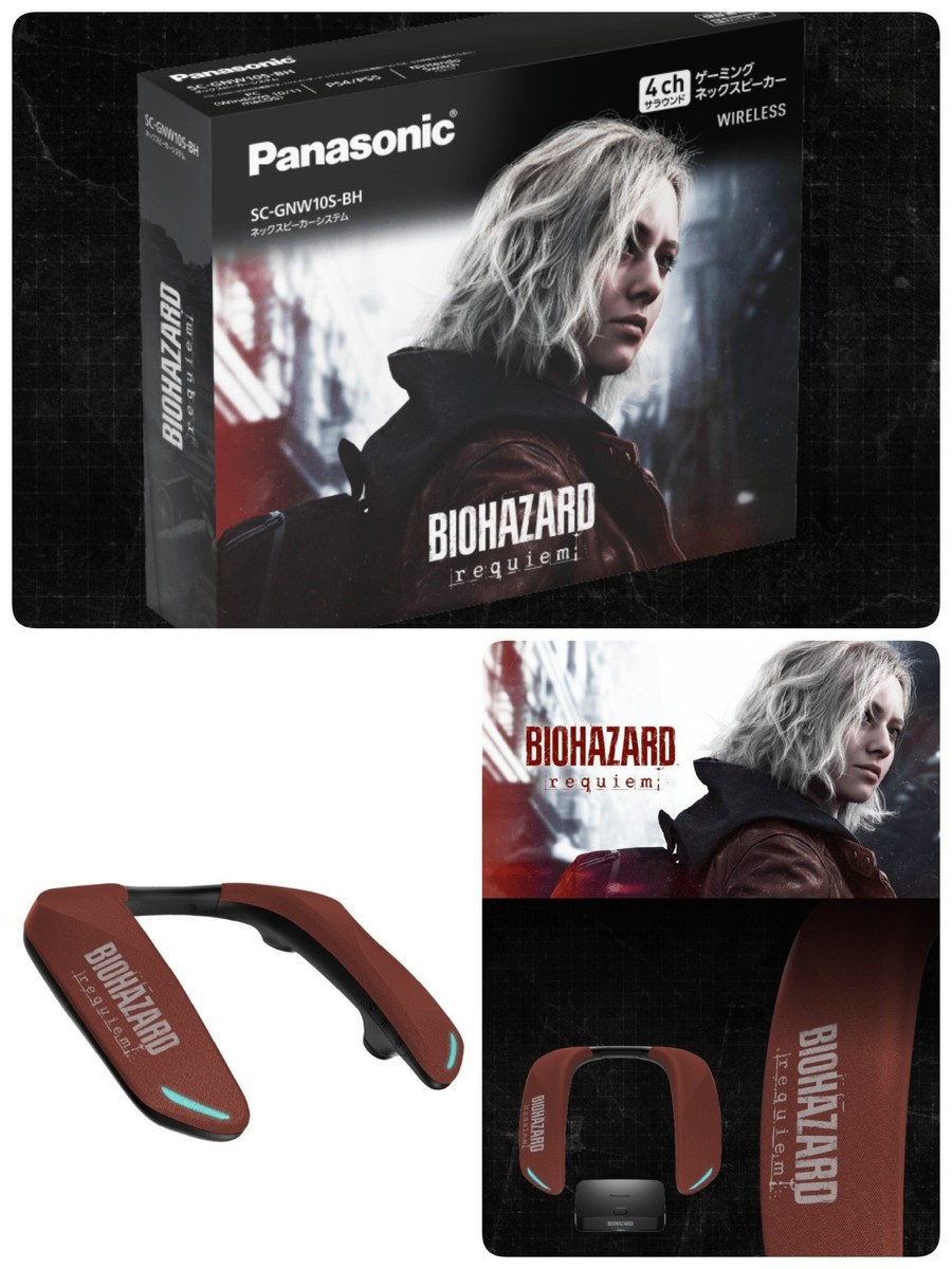 Gaming Neck Speaker SC-GNW10S Resident Evil Requiem Edition | eBay