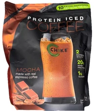 Chike Protein Iced Coffee 20g Whey Powder Mocha 27.1oz EXP 08/2027