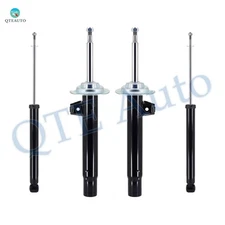 Set of 4 Front Suspension Strut Assembly-Rear Shock For 1999 2000 BMW 328I E46