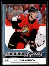 2017-18 Upper Deck Young Guns Alex Formenton Rookie Ottawa Senators #219