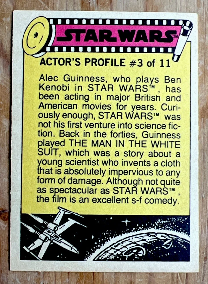 Topps Star Wars UK 1977 #64A RARE UK Card Droids To The Rescue! Exc - R2D2 C-3PO - Image 2 of 2