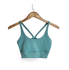 Set Active Teal Green Luxform Crossback Sports Bra Size Large