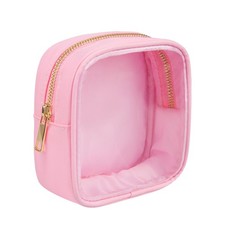 Clear Makeup Bag for Purse Small Nylon Zipper Pouch Mini Travel Cosmetic Bag ...