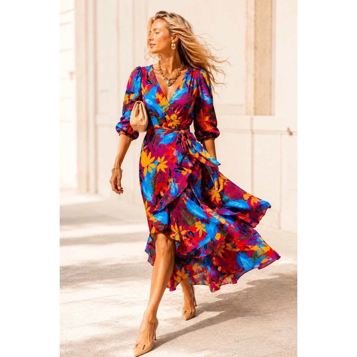 Beach Wrap Dresses for sale
